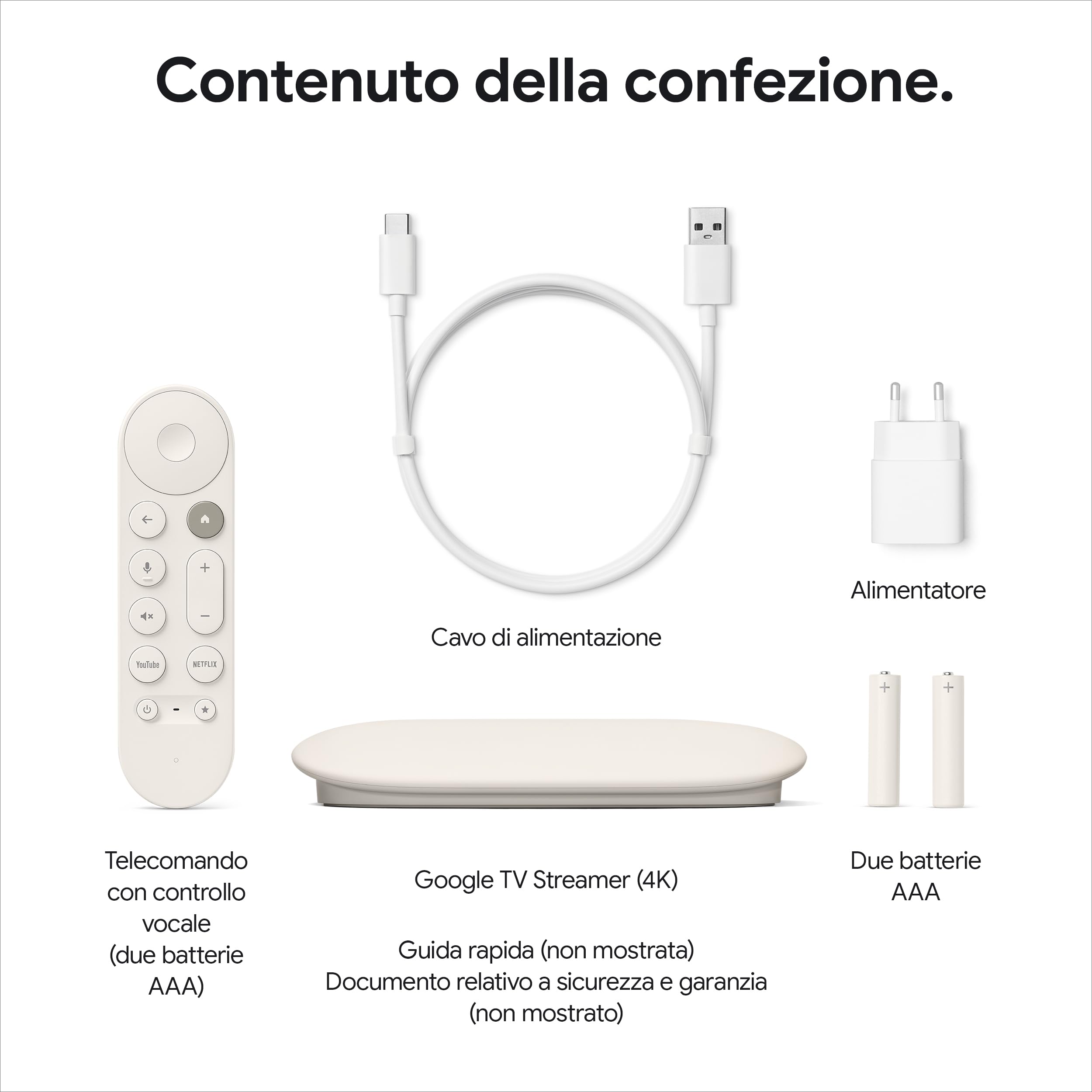 Google TV Streamer (4K) - Intrattenimento in streaming in 4K HDR