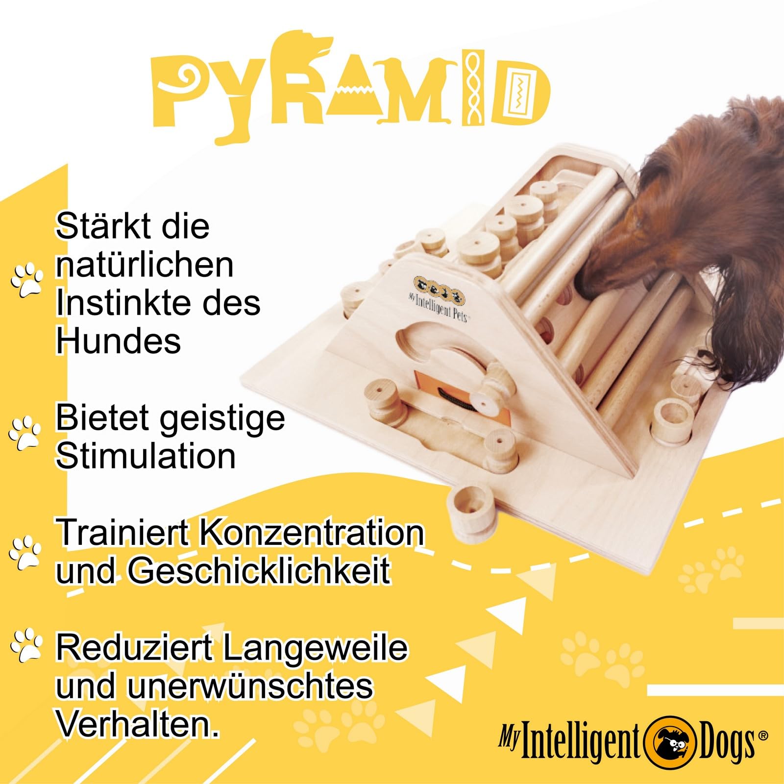 Interaktives Hundespielzeug Intelligenz, Hundepuzzle | Intelligenzspielzeug für Hunde Mentalen Auslastung - Interaktives Spielzeug Hund, Denkspiele für Hunde