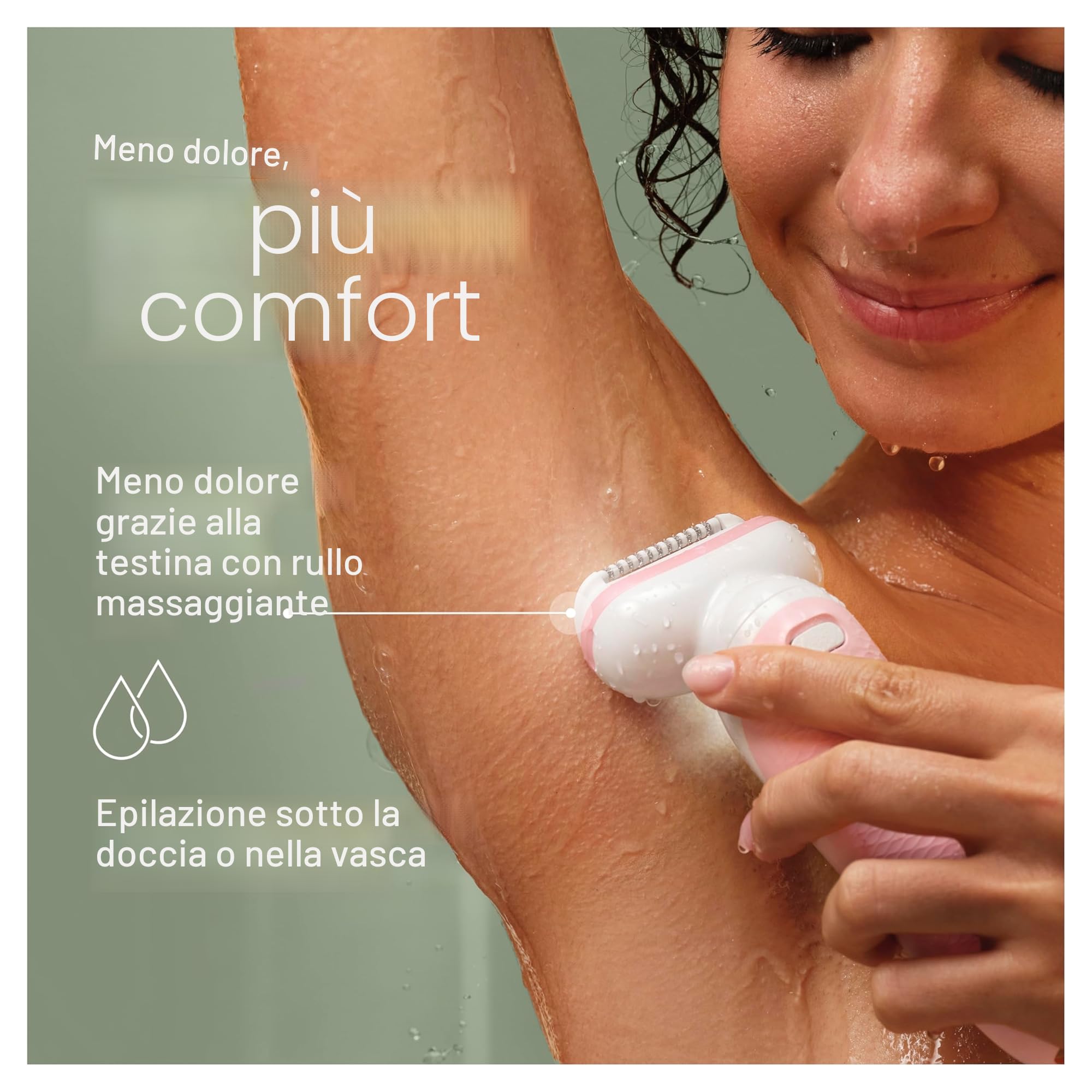 Braun Silk-épil 9 Silk·épil 9 40 pince(s) Or, Blanc