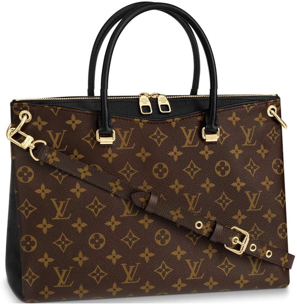 Louis Vuitton Monogram Canvas Pallas Noir Handbag Article: M42756 Made in France