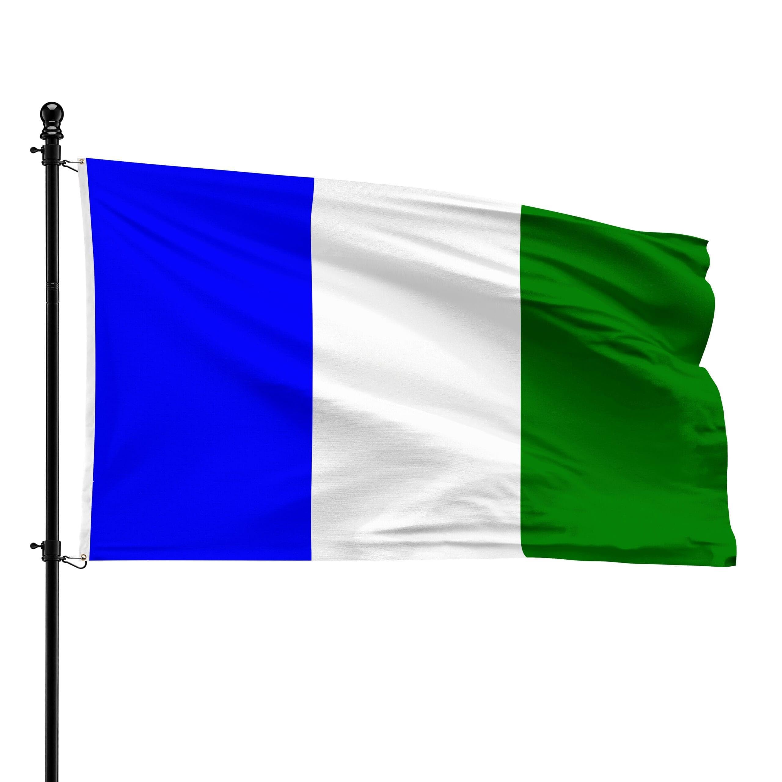 Drapeau de Bocholtse pour pavillon municipal grand format de dimensions 90 x 150 cm
