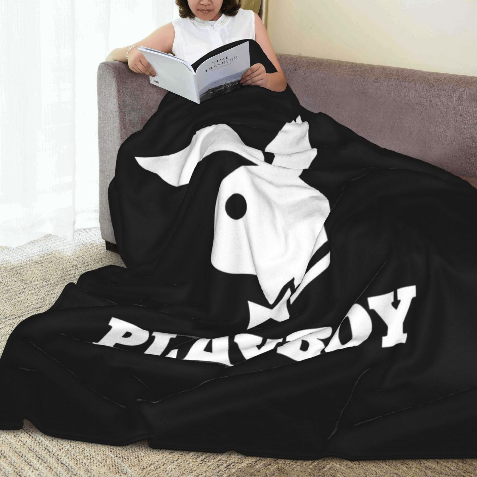 Cute Cartoon 3D Print Sofa Blanket Flannel Soft Blanket Bed Blanket Suitable for All seasons80 X60