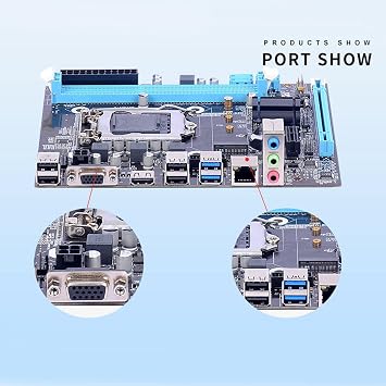 LGA 1150 Gaming Motherboard 4 USB2.0 DDR3 1600MHz M.2 NVMe NGFF SATA3.0 6Gbps PCIe X16 RJ45 100Mbps LAN HDMI Micro ATX Motherboard for I3 I5 I7 for Xeon E3 V3