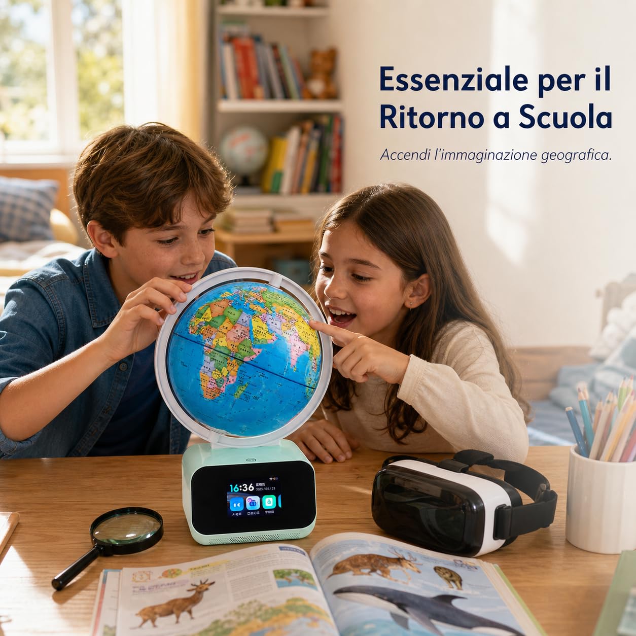 per Bambini con - Giocattolo Educativo con Controllo Vocale - per la Conoscenza