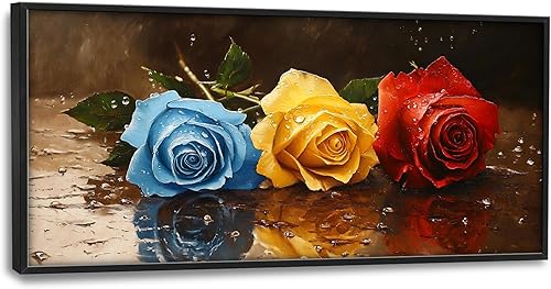 Miniatura 151 de Arte abstracto de pared grande enmarcado para decoración de pared para sala de estar, imágenes abstractas de gran tamaño, pintura moderna extra