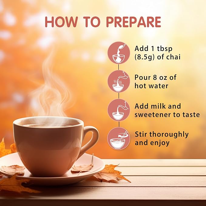 Té Chai con Hongos Adaptogénicos 20 porciones miniatura 6