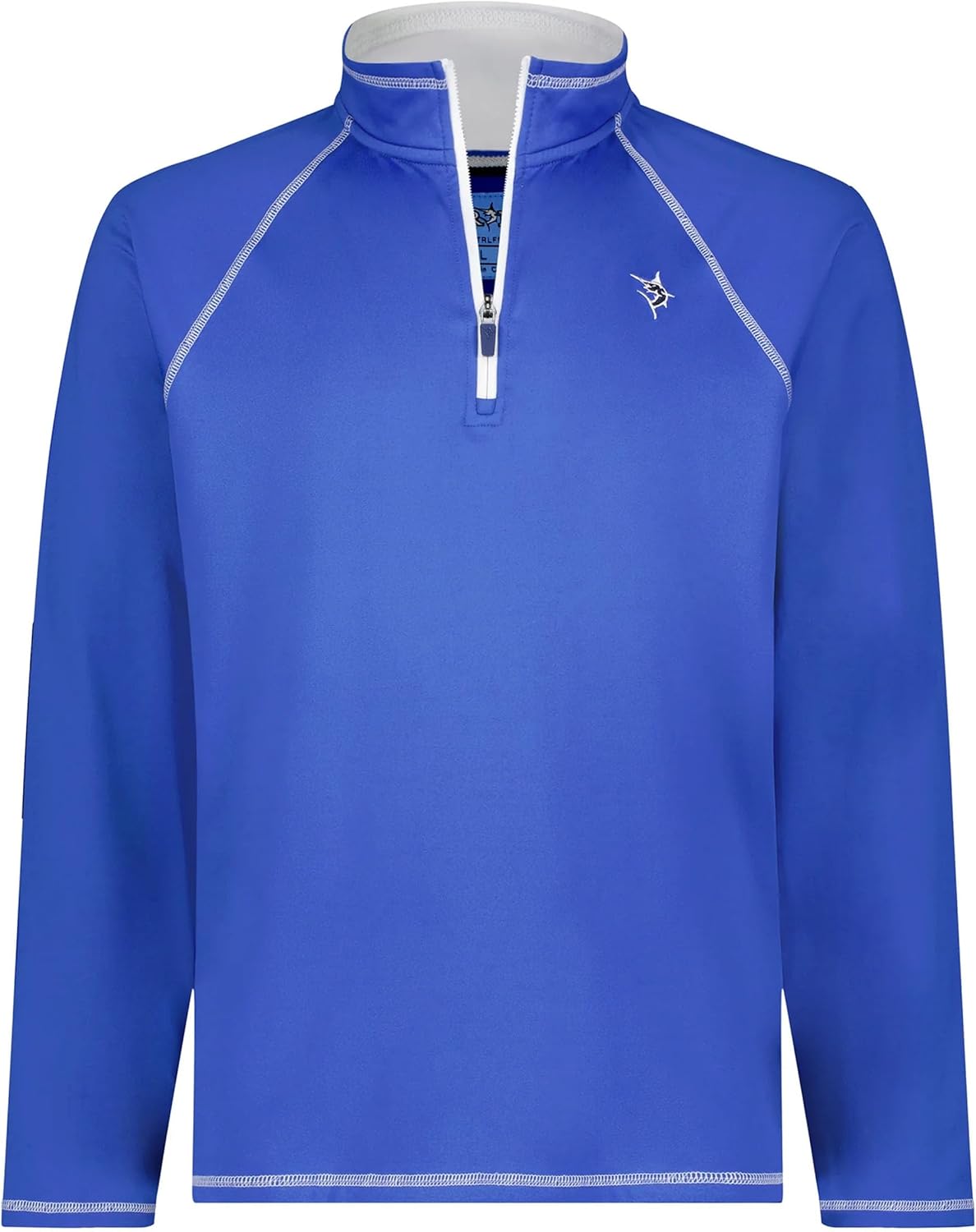 White Water Life New Harbor Mens 1/4 Zip Pullover – Ultra-Soft Brushed Stretch Performance Long Sleeve Golf Shirt Men