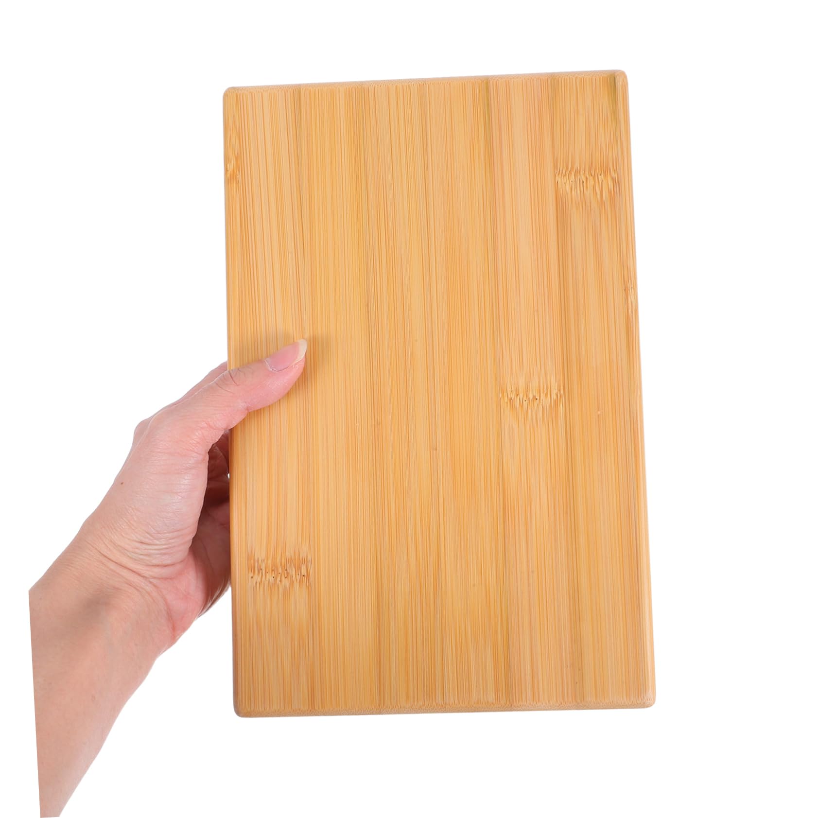 Ladrillo de Yoga de Bambú Natural para Entrenamiento en Casa, Bloque Seguro y Fácil de Limpiar, Accesorio Esencial para Ejercicios de Yoga y Fitness