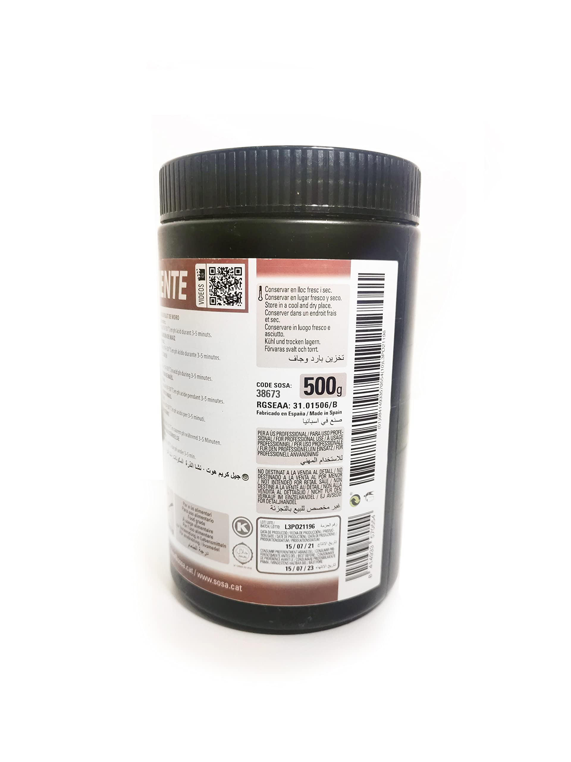 Sosa - Gelcrèma Hot - 500g