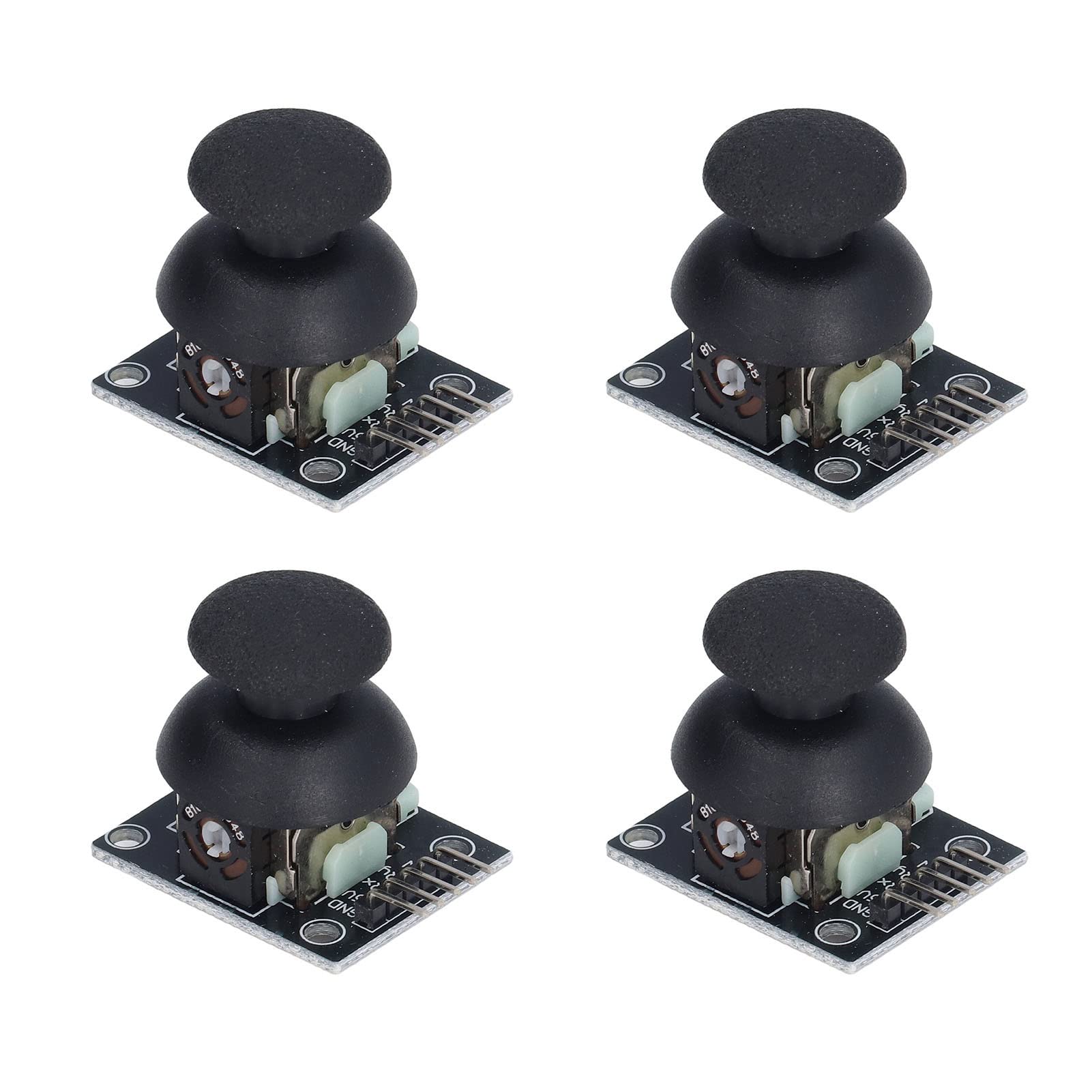 Game Control Sensor, Good Match Standard Design Joystick Module Kit 4Pcs for PS2