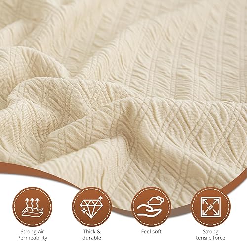 Miniatura 7 de Fundas elásticas para sofá de 2 cojines, aptas para mascotas, lavables, protectores de muebles con parte inferior elástica para gatos y perros