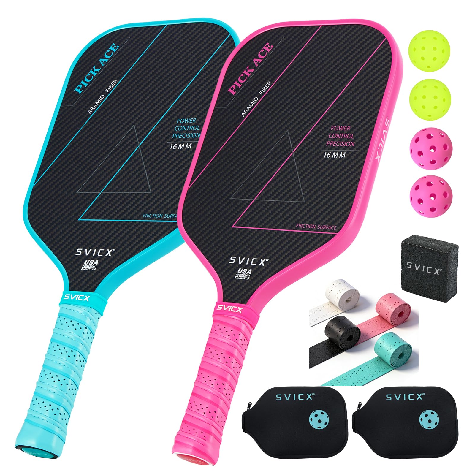 SVICX Carbon Fiber Pickleball Paddle