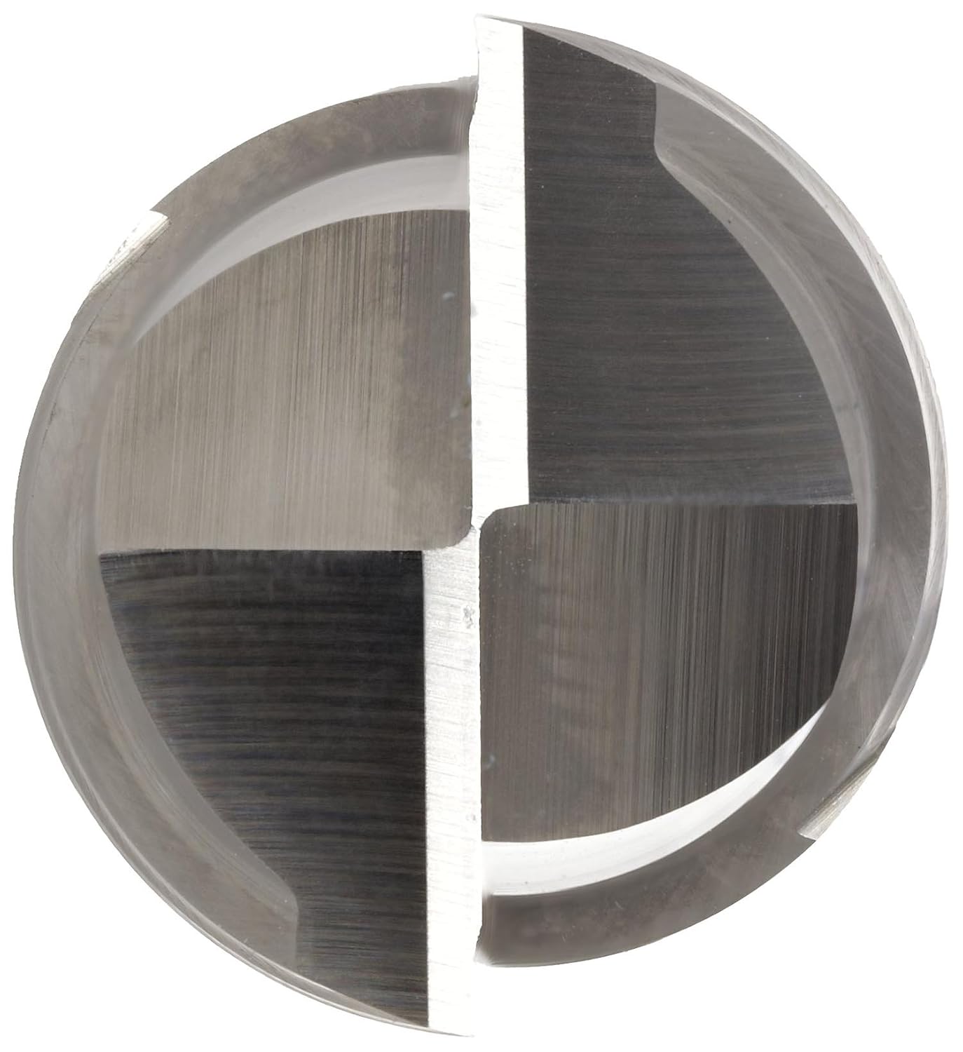 5110374 High Speed Steel (HSS) Square Nose End Mill, Inch, Double End, Weldon Shank, Uncoated (Bright) Finish, 30 Degree Helix, 2 Flutes, 4.125" Overall Length, 7/16" Cutting Diameter, 1/2" Shank Diameter