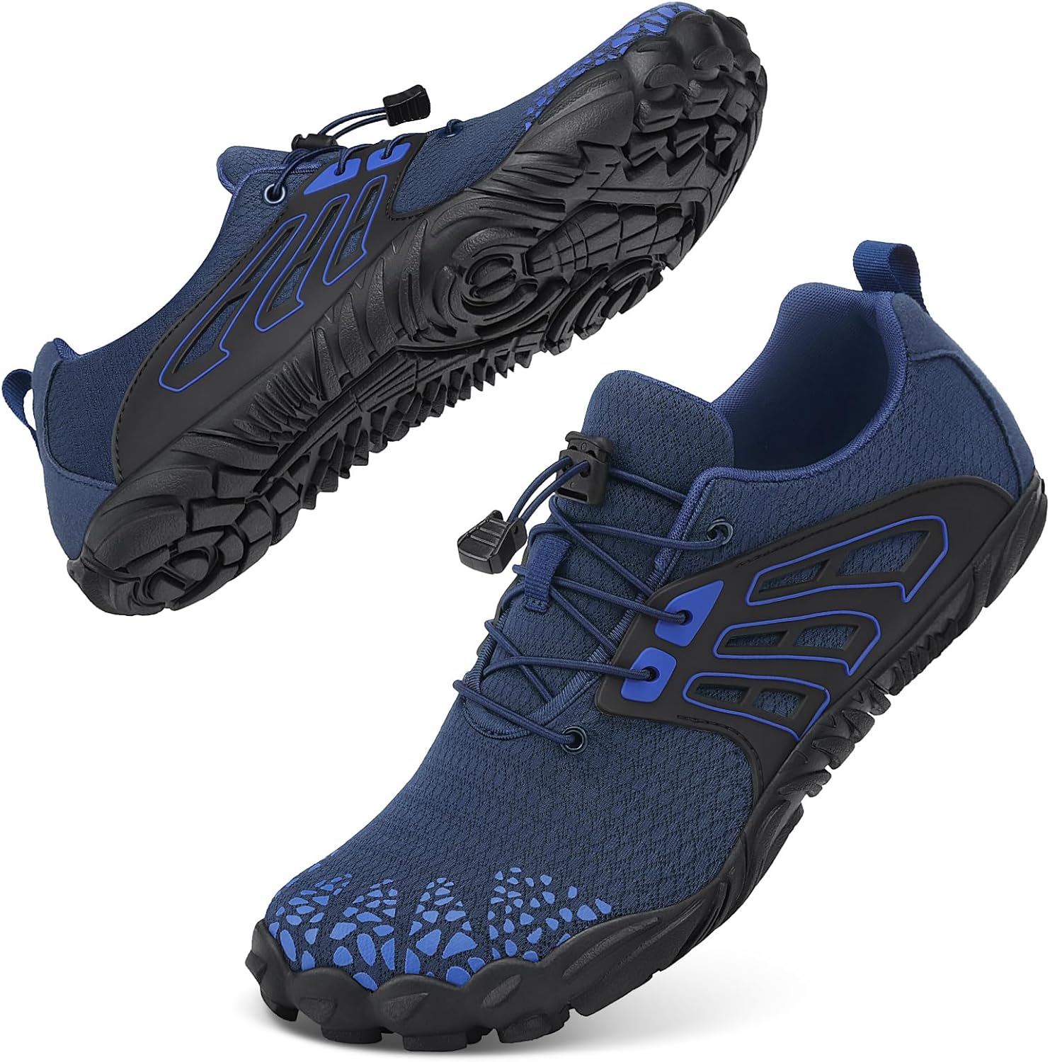 ATHMILE Water Shoes for Women Men River Aqua Shoes Barefoot Sport Quick-Dry Adult Swim Shoes for Beach Lake Pool Hiking Surfing Kayaking Camping Size