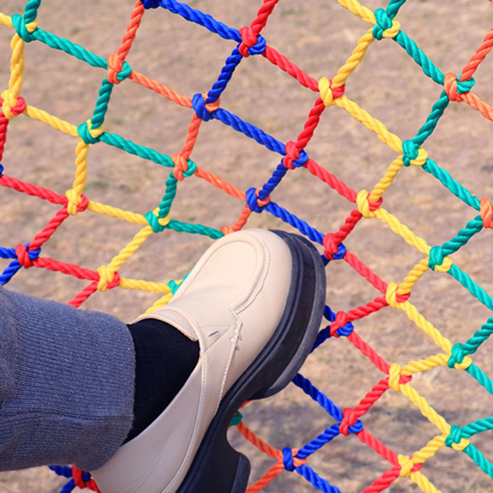 Red de seguridad infantil para balcones, red de seguridad resistente al desgarro para jardines y parques infantiles, 2 x 10 m, fuerte protección para niños y mascotas