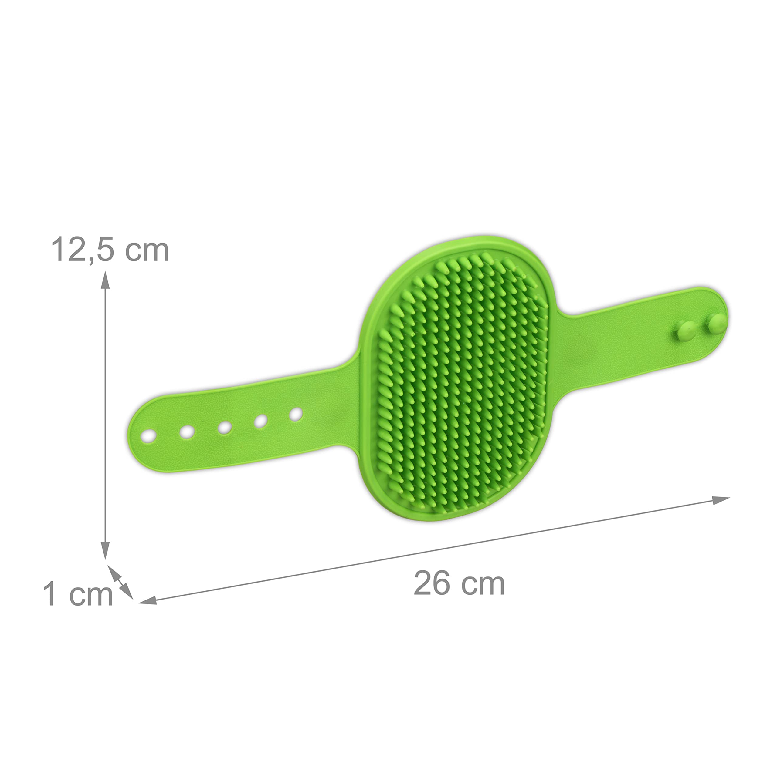 Brosse pour chien, chats, lot de 15, peigne avec picots, boucle réglable, hygiène animale, 1x26x12,5 cm, coloré