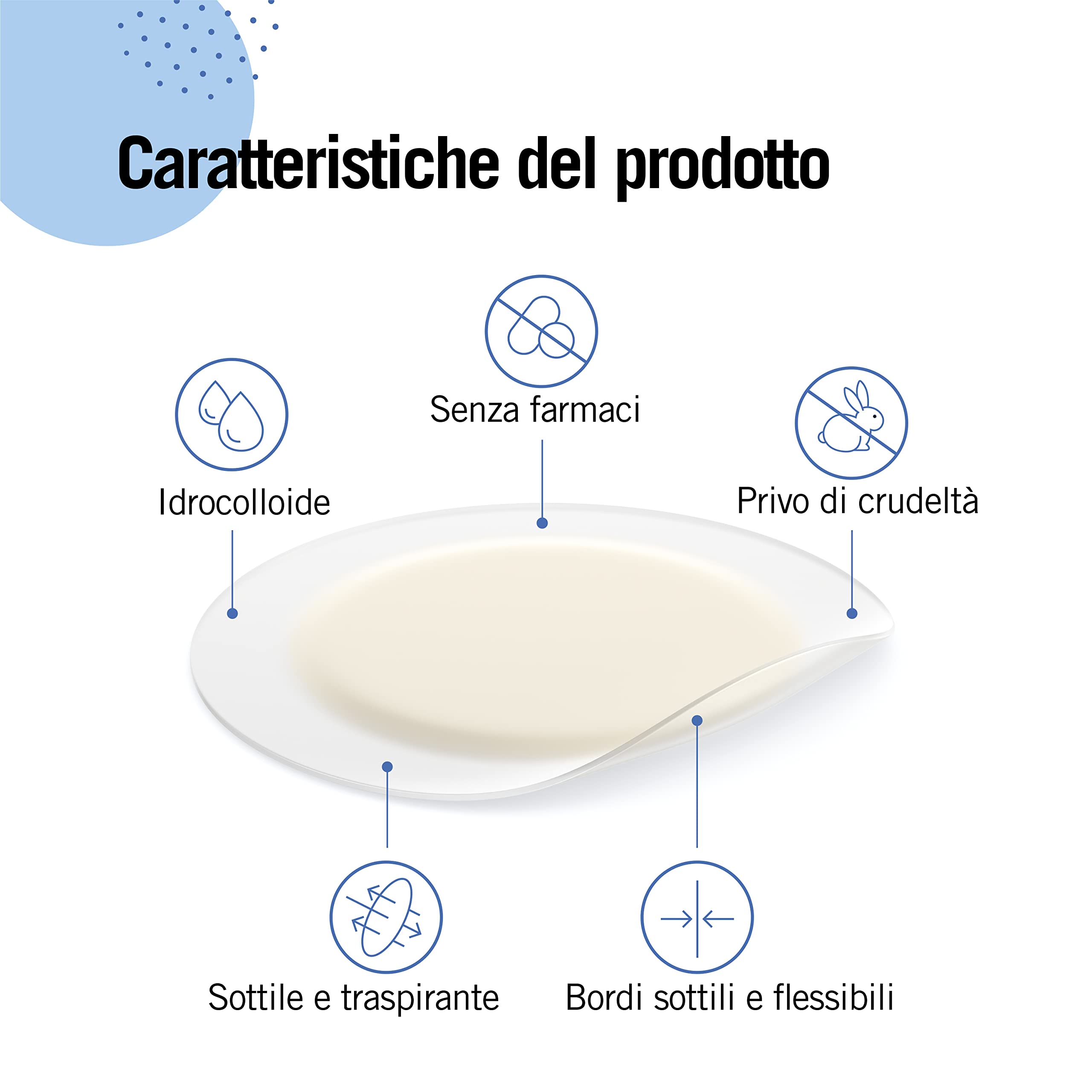 Pimple Patch Hydrocolloid - 39 Cerotti Idrocolloidali Per Brufoli Viso Invisibili in Due Dimensioni - Cerotti Assorbi Brufoli Coreani Grandi Per Acne - Prodotto in Corea Per Uso Quotidiano