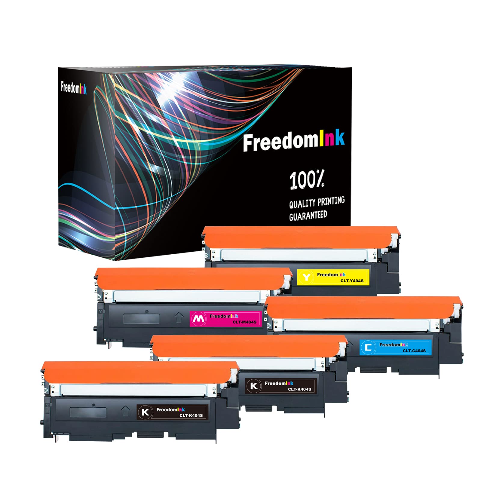 Toner CLT-P404C compatible Samsung Xpress C480W C430 pack de 5 - 8