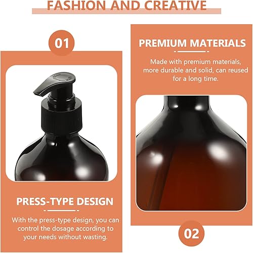 Miniatura 9 de minkissy Botella dispensadora de loción para el cuerpo, acondicionador corporal de viaje, dispensador de jabón de espuma de jabón de mano,
