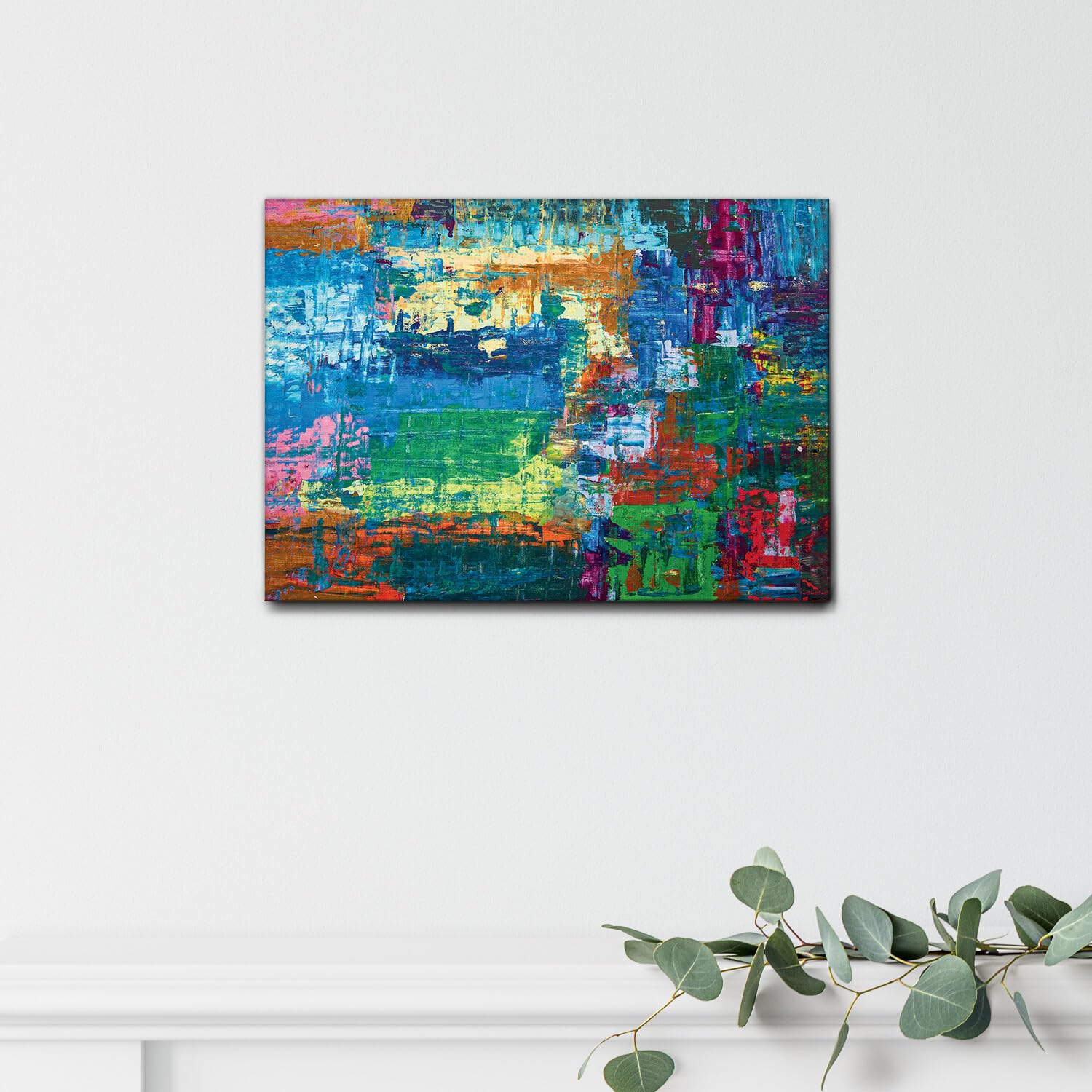 Gemälde 'Oktopusgarten' Von Brad Zimmerman – Acrylglas, 140x100 Cm, Moderner Wandschmuck