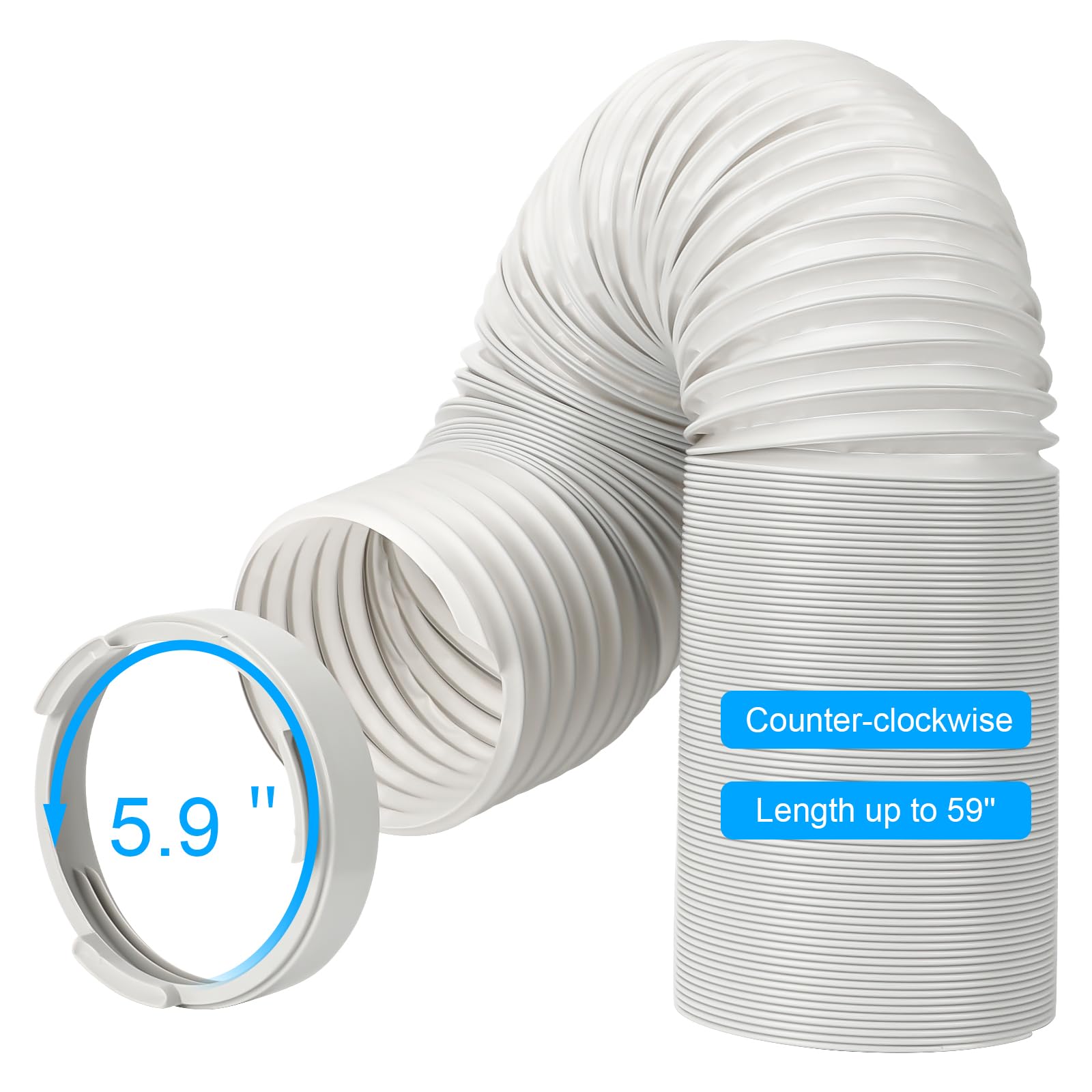 Joint De Fenêtre Universel Pour Climatiseur Portable - Grille D'aération Réglable 60-92 Cm, étanche, Facile à Installer