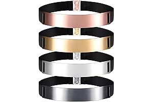 Rose Gold Metallic Waist Belt