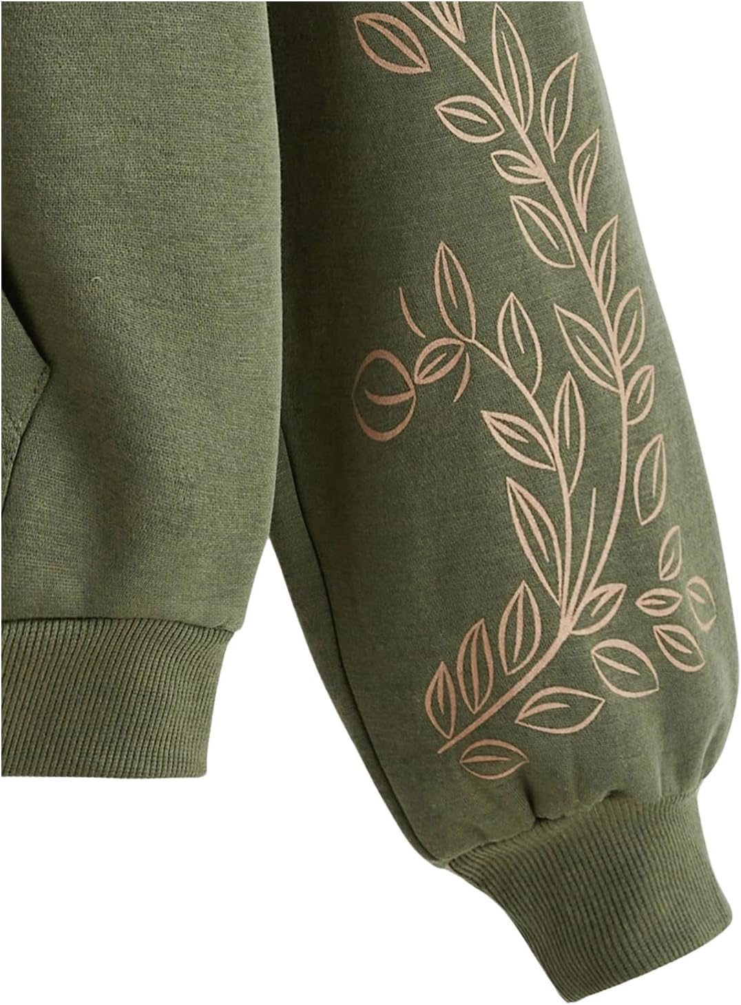 SOLY HUX Women's Zip Up Graphic Hoodies Sweatshirt Drawstring Sun Print Drop Shoulder Long Sleeve Jacket - Image 4