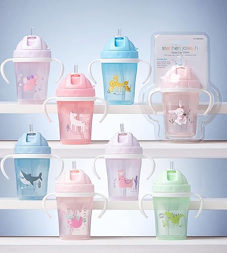 Miniatura 7 de Stephen Joseph Vasos con paja, tiburón, talla única