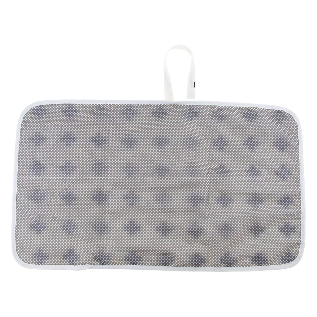 CALANDIS Babies Portable Foldable Compact Travel Diaper Changing Mat Black Cross