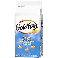 Vista 8 de Goldfish Baby Cheddar Crackers, galletas de aperitivos, bolsa de 7.2 onzas