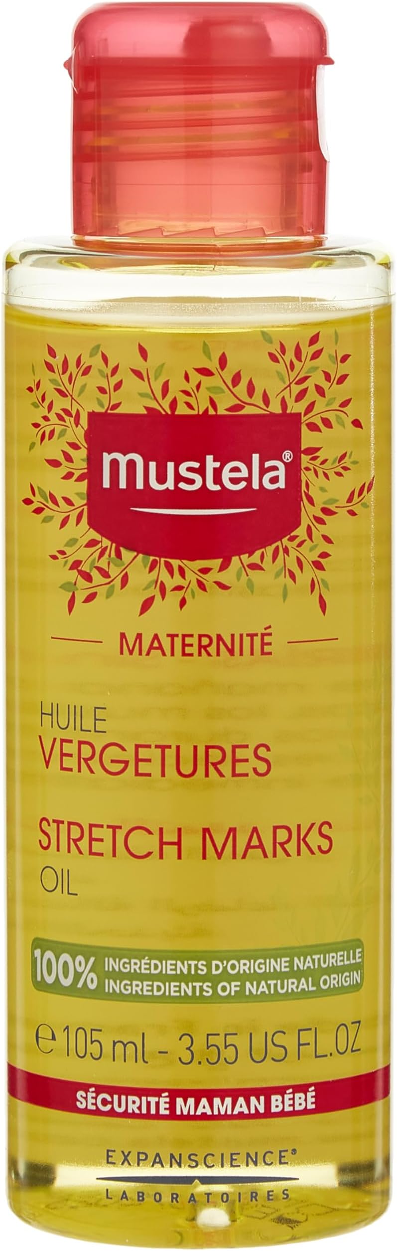Mustela Maternite Stretch Marks Prevention Oil, 105 ml