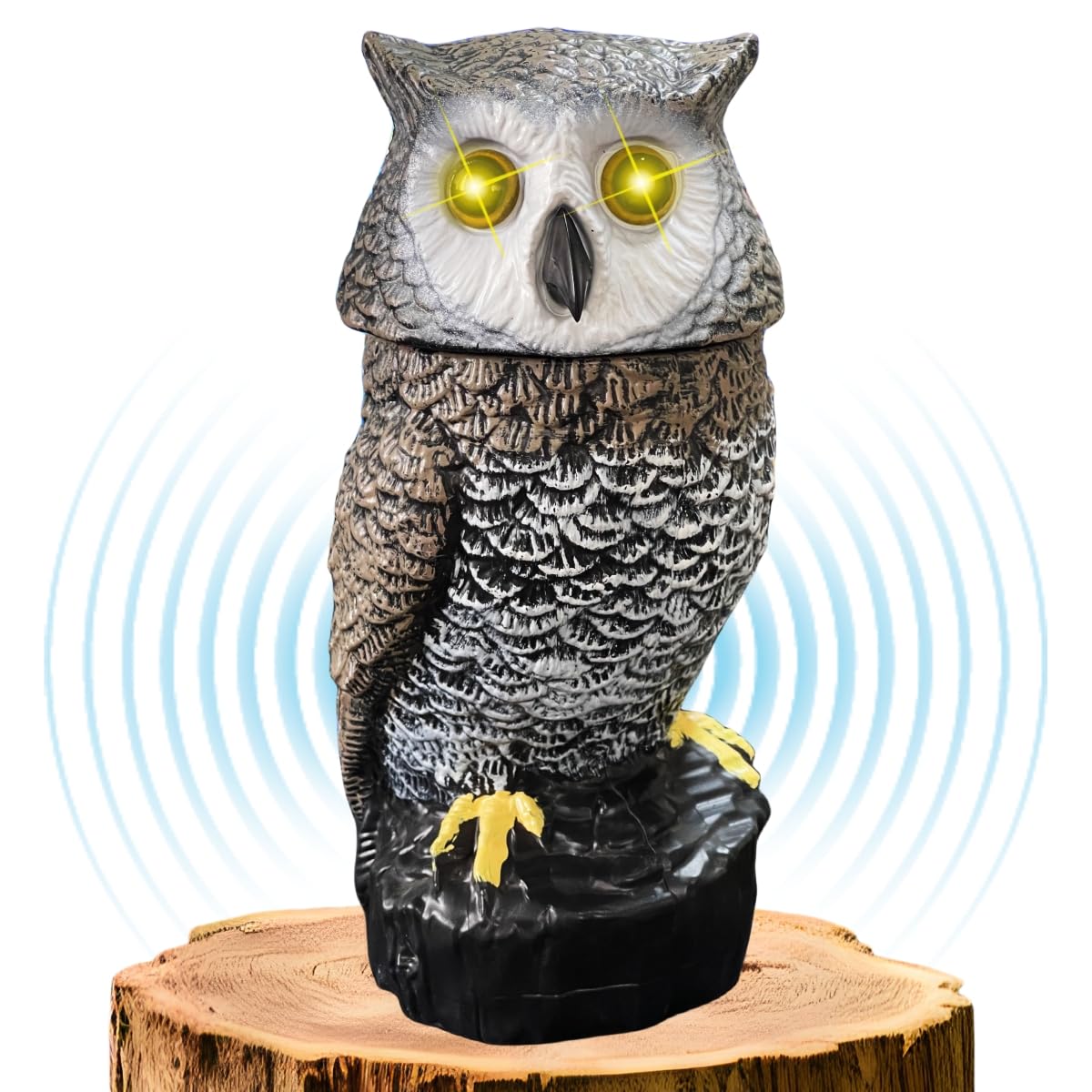 Amazon.com : Ugold Solar Powered Garden Owl with Motion Detection