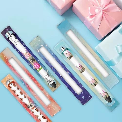 Miniatura 5 de Juego de 60 cajas para bolígrafos epoxi y tarjetas de exhibición, compañero perfecto para bolígrafos con purpurina, suministros de fabricación de