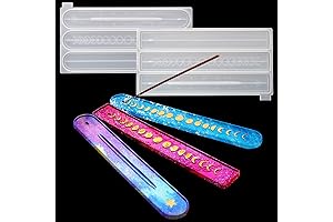 2PCS Incense Holder Resin Molds, Create Serene Ambiance