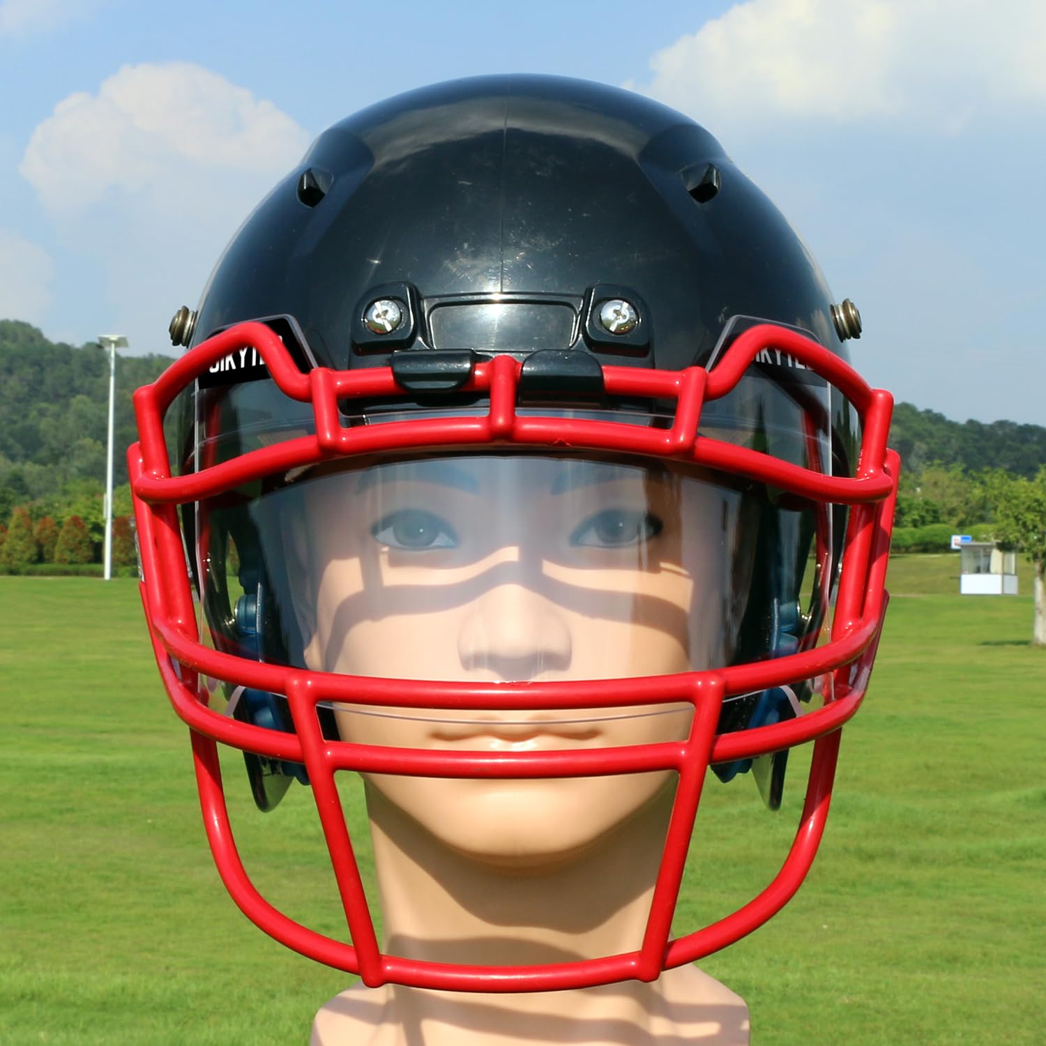 Amazon.com : GIKYTEC Football Visor for Helmet Fits Youth and Adult Football  Helmets (Clear Anti-Fog) : Sports & Outdoors