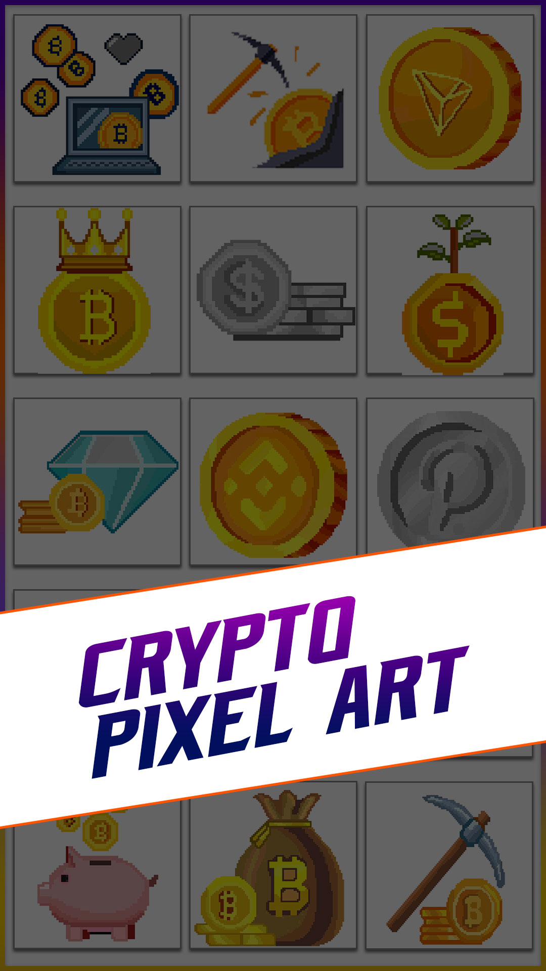 Crypto Pixel Art Coloring - App on Amazon Appstore
