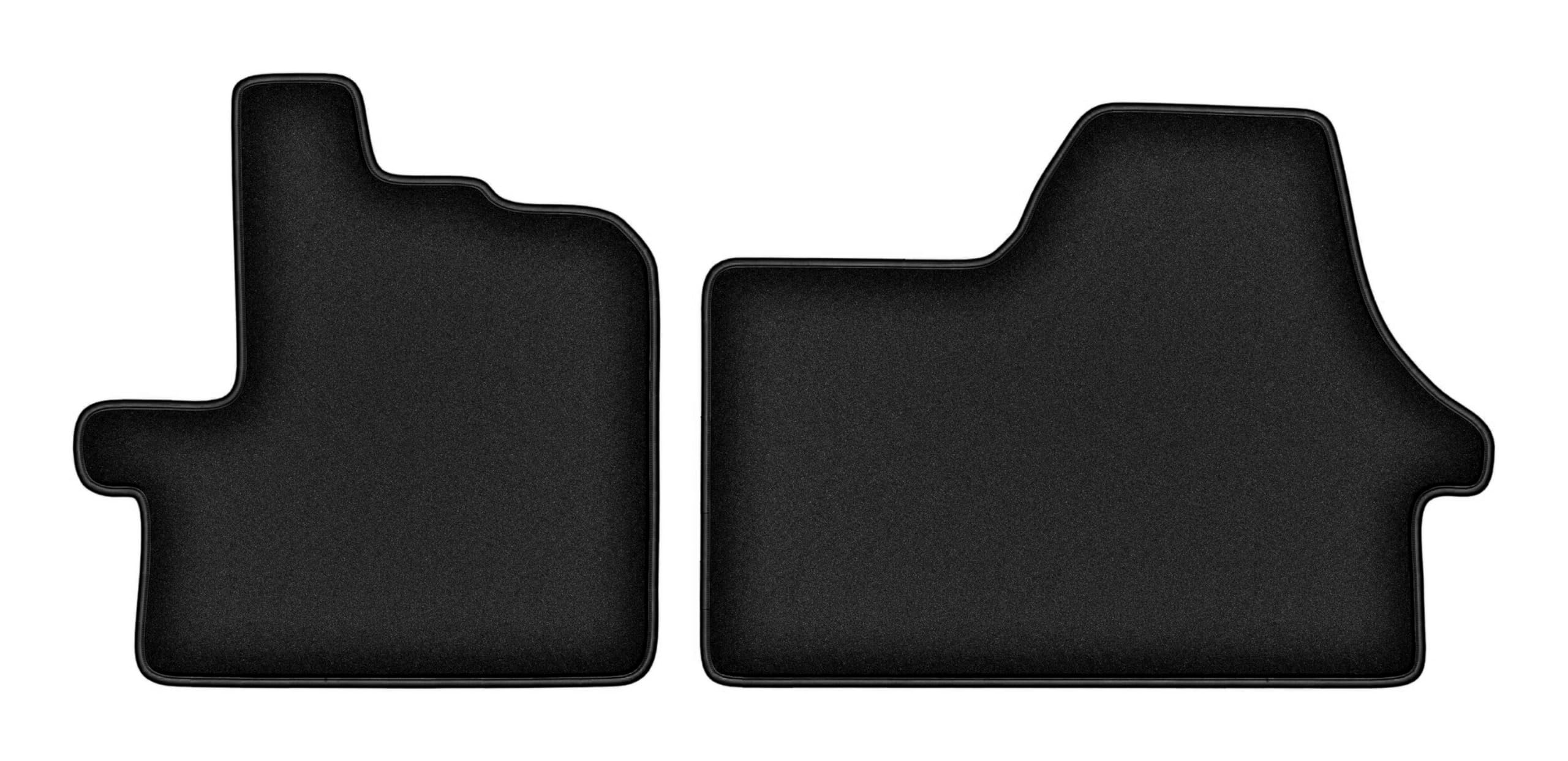 Tapis de voiture pour Citroën Jumper II Fourgon 2006-2014 sur mesure noir - 8