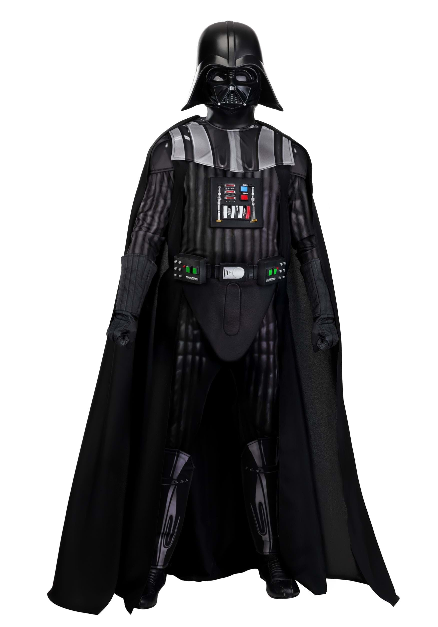 【 新品 】STARWARS COSTUMES Deluxe Adult Darth Vader Star Wars Costume Jumpsuit with Cape