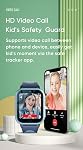 4G GPS Smart Watch for Kids,Kids Phone Smartwatch with Whatsapp Line,Anti-Lost Waterproof Video Phone Call Real-time Tracking Pedometer Voice Message Camera SOS Alarm Watch for Boys Girls Gifts