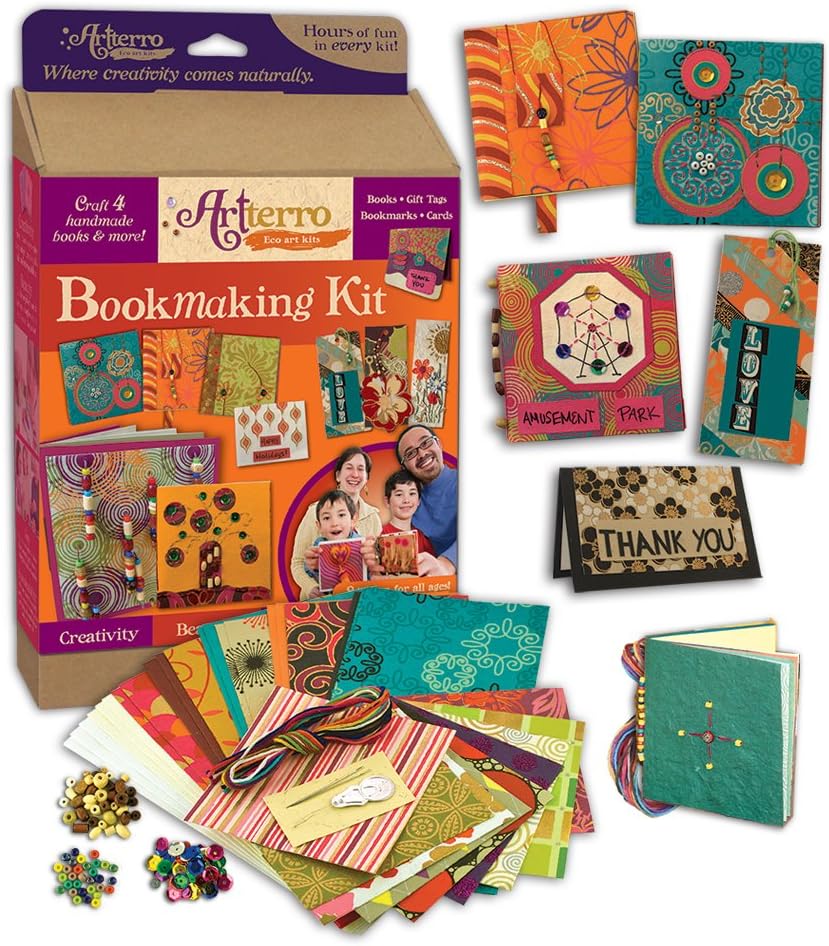 Artterro Handmade Paper Bookmaking Kit