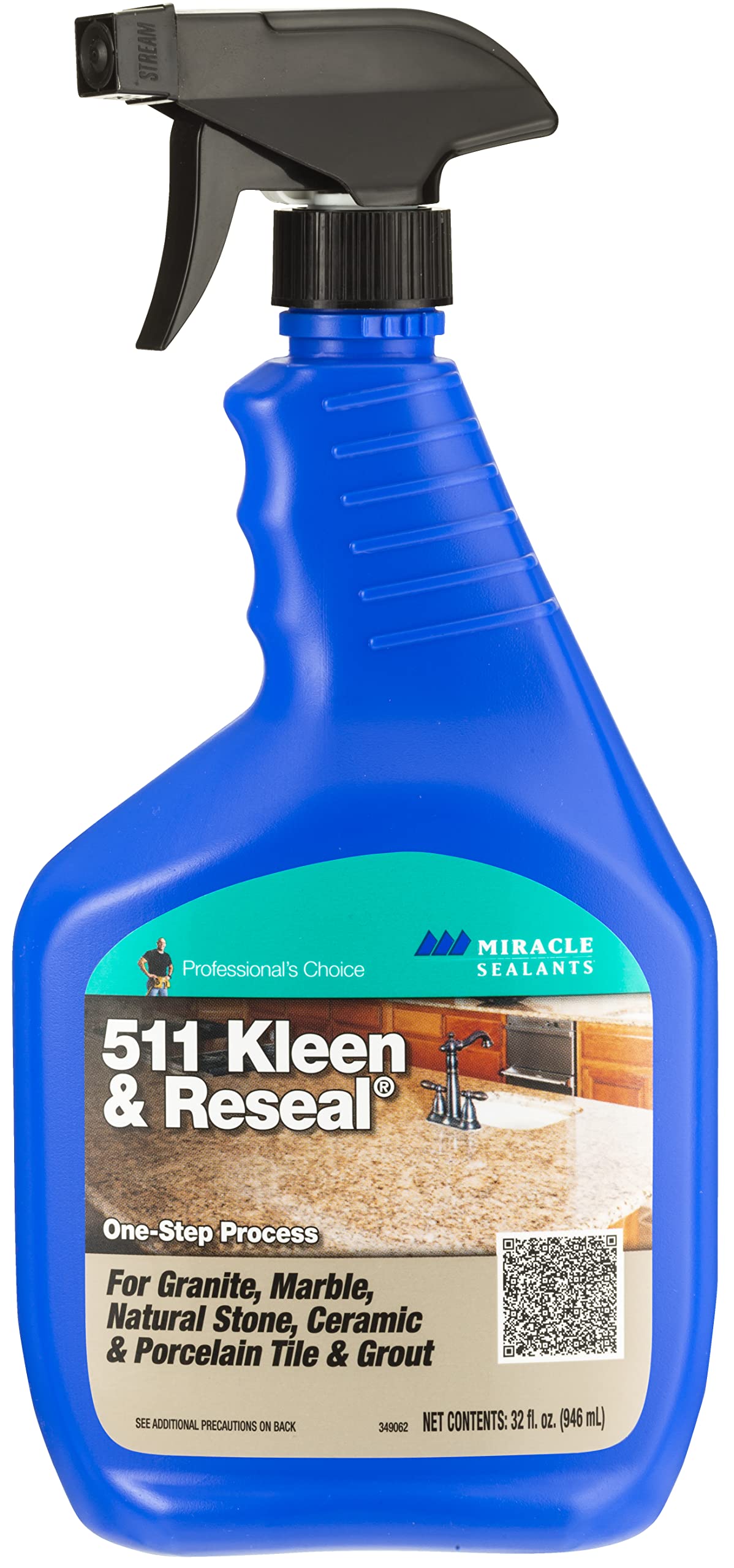 Buy Miracle Sealants KLRE32OZ6 511 Kleen & Reseal Cleaners, 32 oz, 32