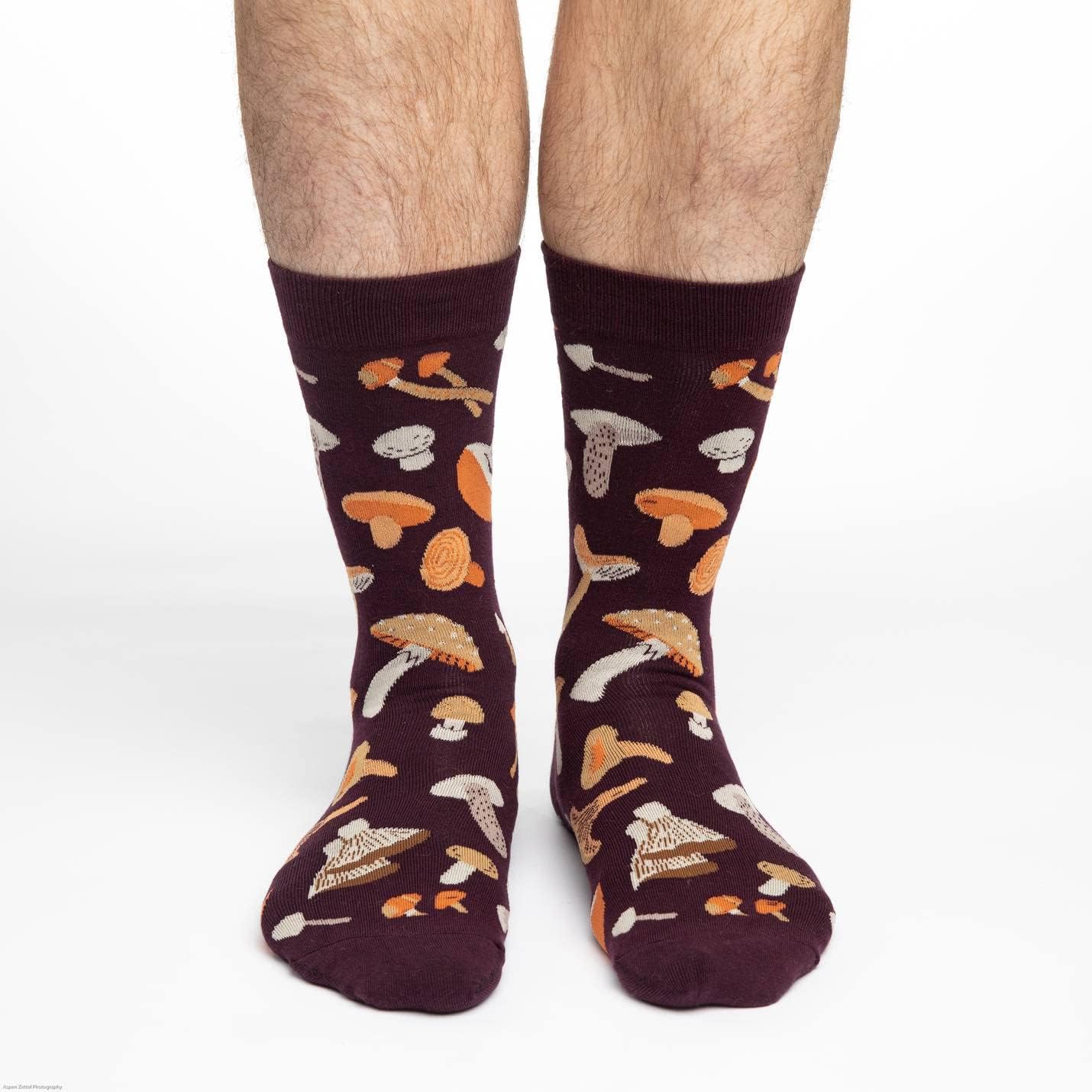 Good Luck Sock Men's Mushroom Socks, Adult - Image 2