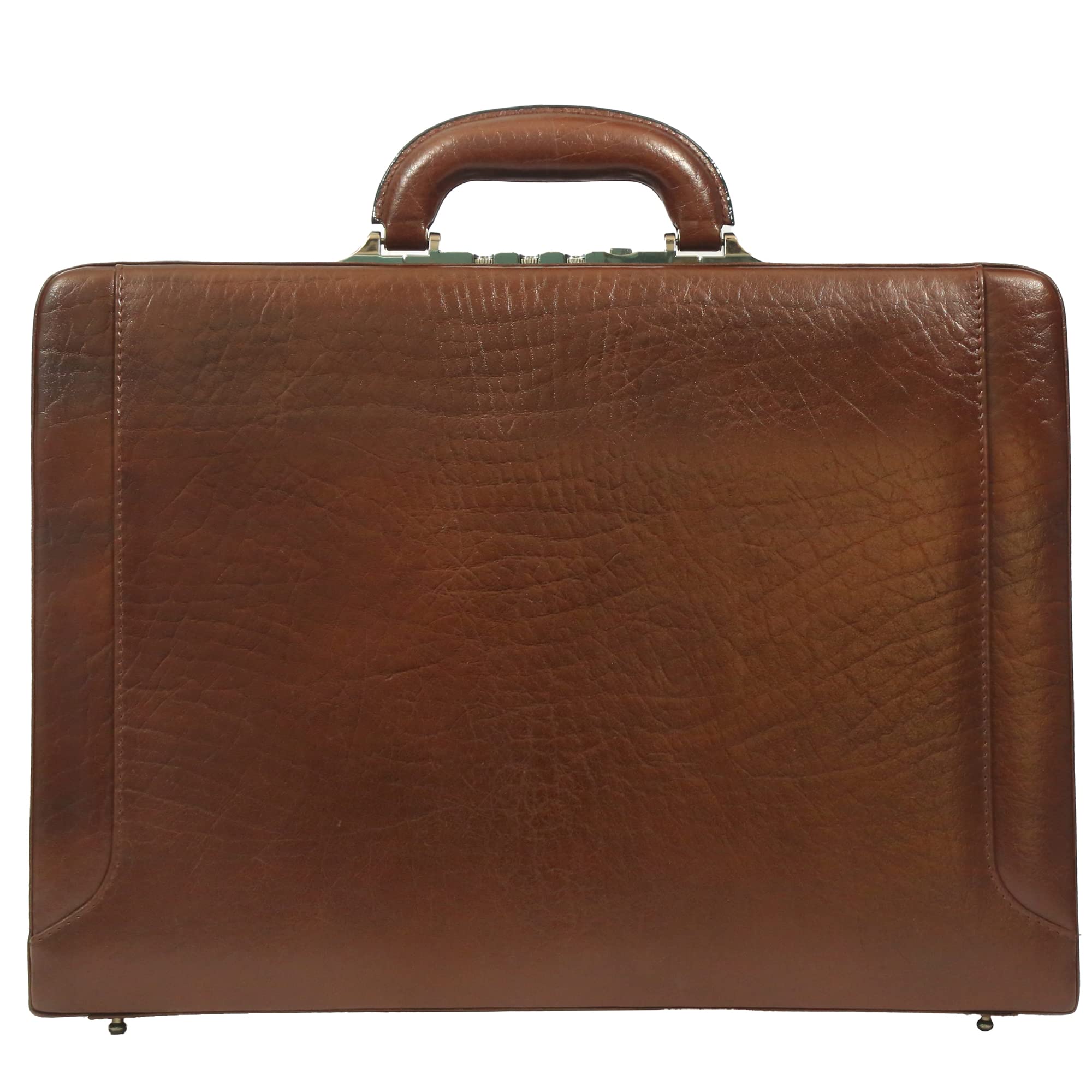 gimpex Leather Briefcase Brown-picture-41