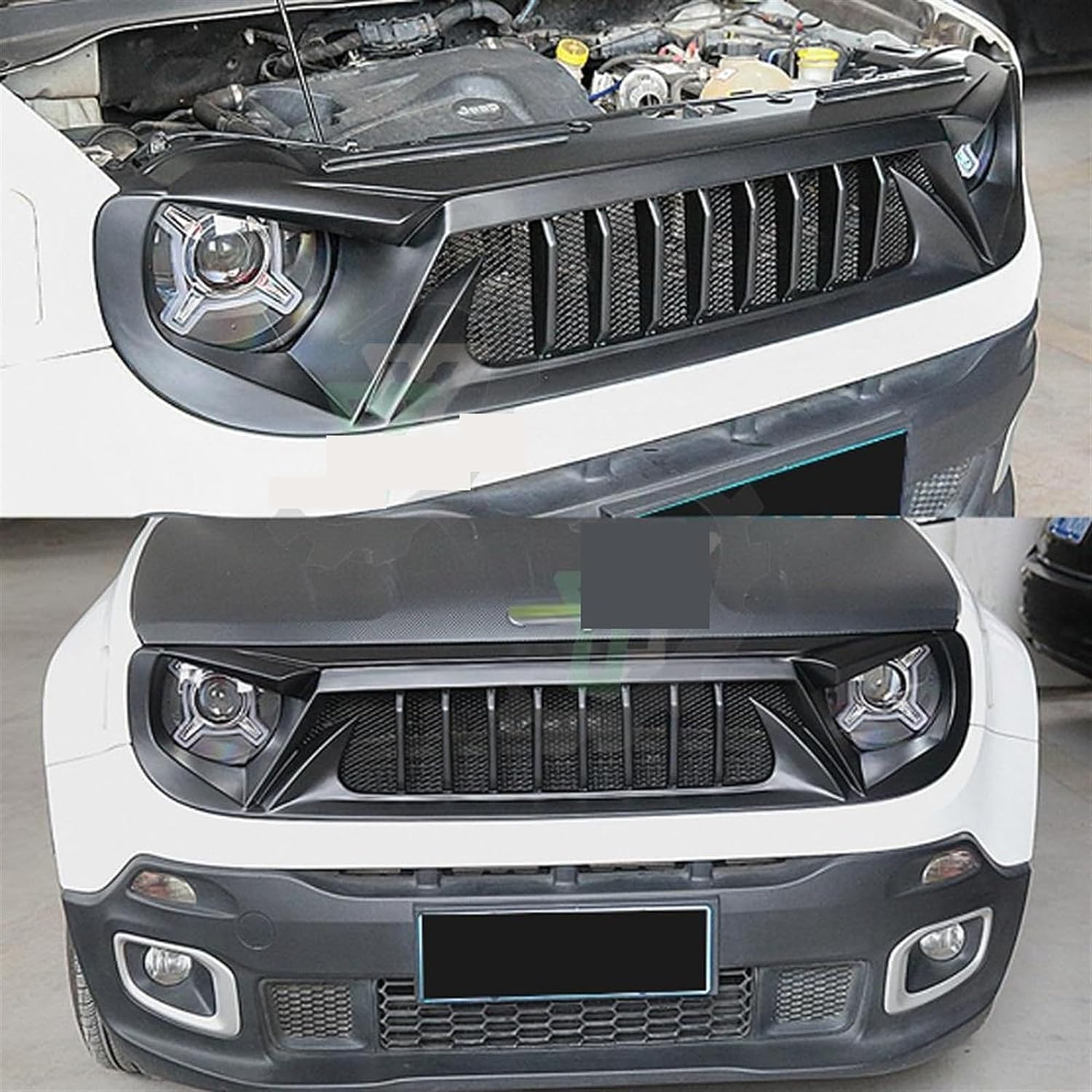 Parachoque Dianteiro Jeep Renegade 2019 2020 2021 BG1822 - Peças Para Carros, Vans E Utilitários