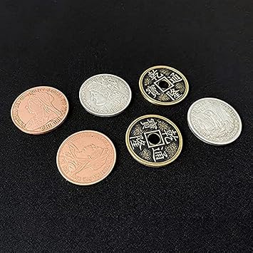 blue-ther Ultimate CSB Deluxe Set Magic Tricks Coin Appear Vanish Transform Magic Magician Close up Illusions Gimmick Props Mentalism