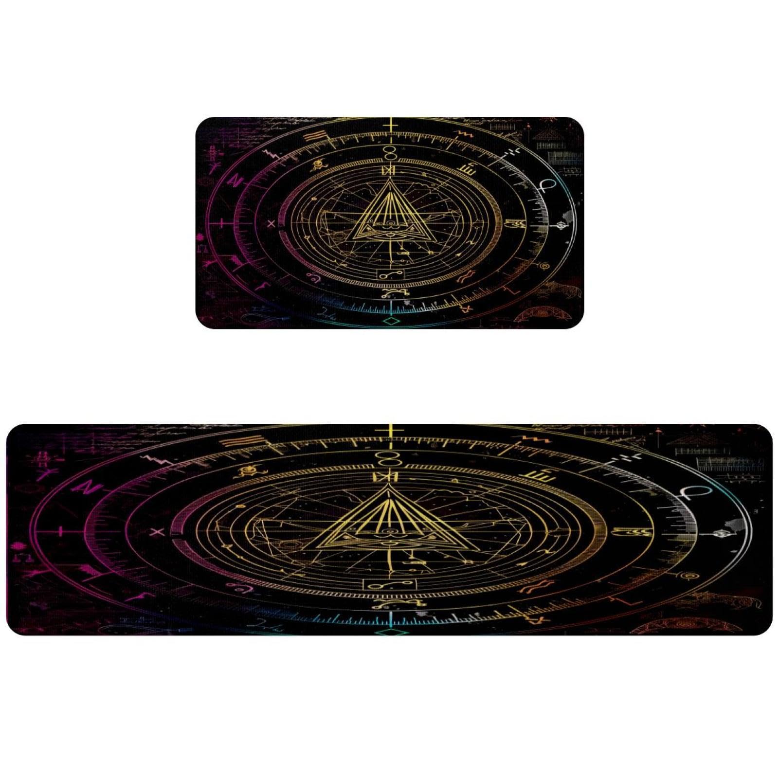 Alfombrillas de cocina lavables VAPOKF absorbentes antideslizantes para pasillo y lavado