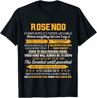 ROSENDO Navidad familiar completamente inexplicable Camiseta