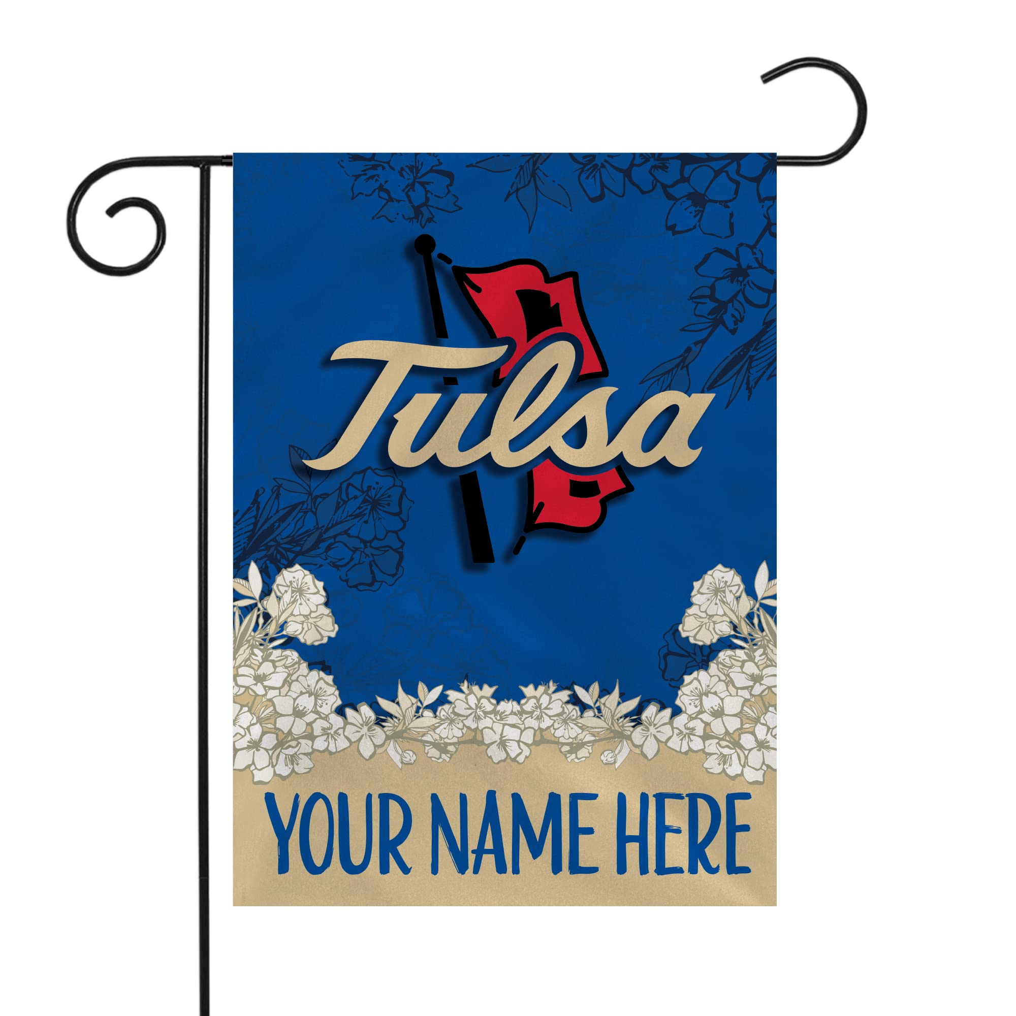 Rico Industries NCAA Standard/Primary Personalized Garden Flag