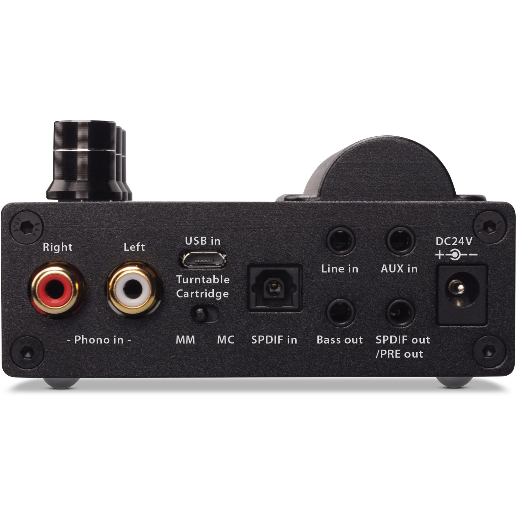 InLine 99207I AmpUSB-EQ, Hi-Res AUDIO HiFi DSD - Amplificatore per cuffie + equalizzatore, USB DAC
