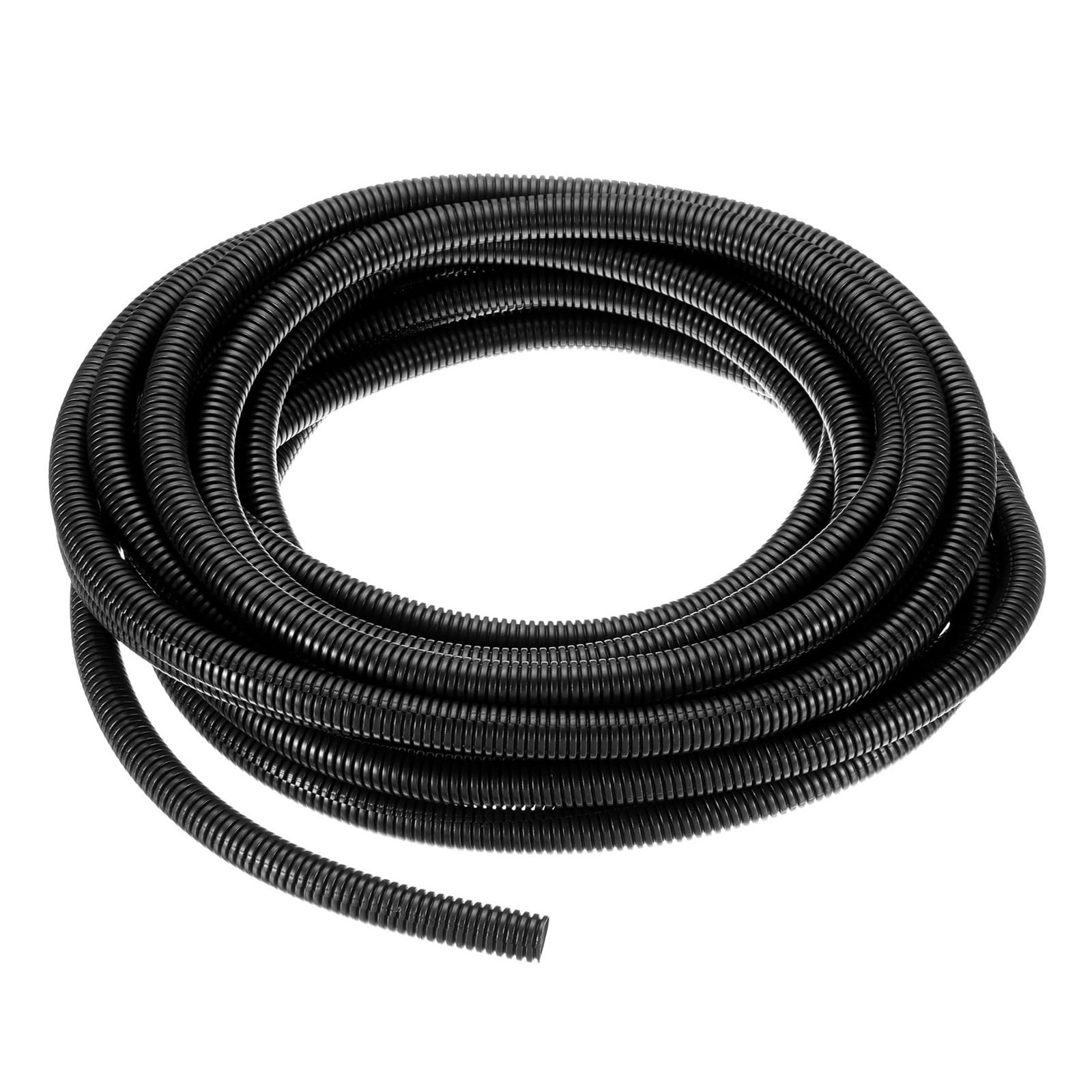 Tubo in polietilene for guaina protettiva for filo flessibile con diametro esterno di 10/13/15,8/25/28,5 mm(Black,10mmx13mmx30.48meters)